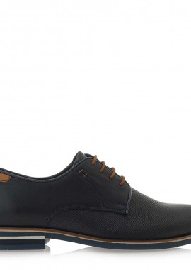 Renato Garini Ανδρικά Παπούτσια 26Χ-701 Μπλέ Δέρμα O526X7012052