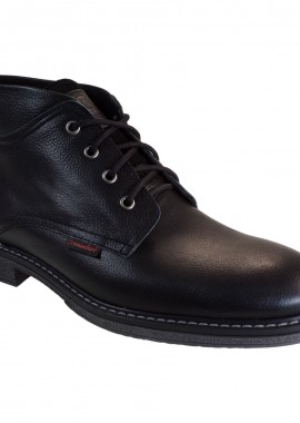 Commanchero Ανδρικά Μποτάκια Αστραγάλου 72296-721 Μαύρο Δέρμα