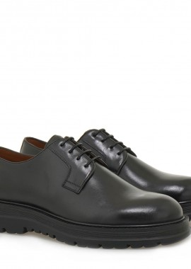 Renato Garini Ανδρικά παπούτσια 62V-022 Μαύρο Δέρμα T562V0222002