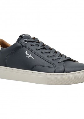 Pepe jeans JOE BASIC Sneakers Ανδρικά Παπούτσια PMS00048-595 Μπλέ
