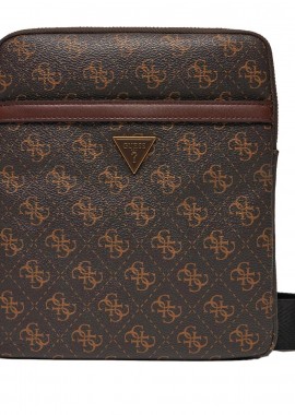 GUESS Τσάντες MILANO CROSSBODY ΑΝΔΡΙΚΕΣ Ώμου-Χιαστί HMEVZLP2223-ΒΝΗ Καφέ