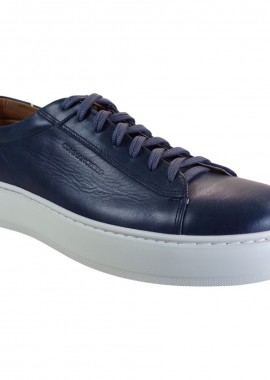 Commanchero Sneakers Ανδρικά Παπούτσια 72400-727 Μπλέ Δέρμα