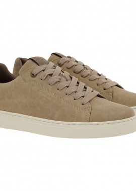 Renato Garini Ανδρικά παπούτσια Sneakers 700-108 Μπέζ NUBUCK Πούρο W570010819V2