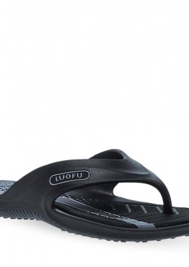 Parex Ανδρικές Παντόφλες Σαγιονάρες 11833072.B Μαύρο