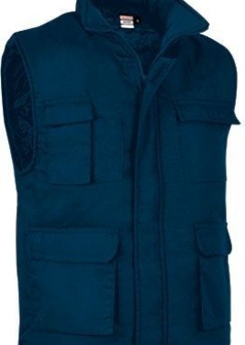 Μπουφάν Αμάνικο Valento PRINTER Orion Navy Blue