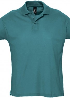Ανδρικό πόλο πικέ Summer II SOLS 11342 Duck Blue