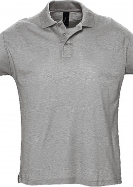 Ανδρικό πόλο πικέ Summer II SOLS 11342 Grey Melange