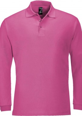 - Ανδρικό πόλο πικέ Winter II SOLS 11353 Flash Pink