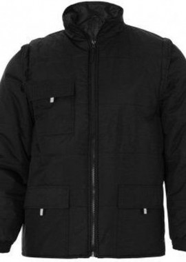 Μπουφάν με αποσπώμενα μανίκια Detach About Basics 00103 Black