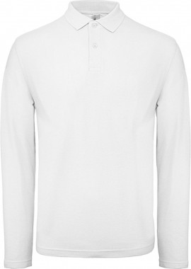 - Μακρυμανικο Ανδρικο Polo ID.001 LSL B & C PUI12 White