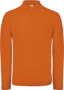 - Μακρυμανικο Ανδρικο Polo ID.001 LSL B & C PUI12 Orange