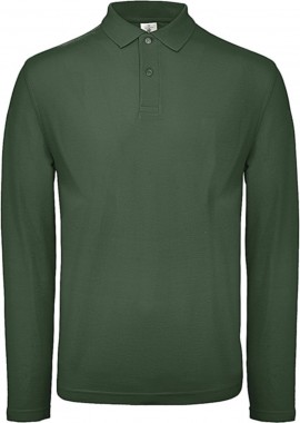 - Μακρυμανικο Ανδρικο Polo ID.001 LSL B & C PUI12 Bottle Green