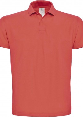 - Ανδρική μπλούζα Polo Pique B & C ID.001 Pixel Coral