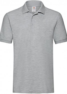 - Ανδρική μπλούζα Polo Fruit of the Loom 63-218-0 Athletic Heather
