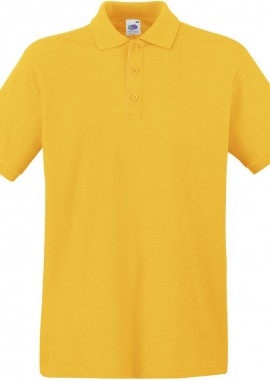 - Ανδρική μπλούζα Polo Fruit of the Loom 63-218-0 Sunflower