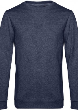 Ανδρικό Φούτερ B & C WU01W Heather Navy