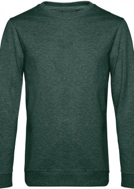 Ανδρικό Φούτερ B & C WU01W Heather Dark Green