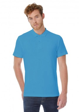 - Ανδρική μπλούζα Polo Pique B & C ID.001 Atoll