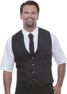 Γιλέκο Σερβιτορου Waistcoat Kai Karlowsky WM 2 Black