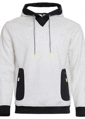 Stenso - 3D PRINT Φούτερ STENSO 03001199 Light Grey