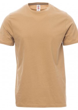 SUNSET Κοντομάνικη μπλούζα PAYPER 02000330 Warm Brown