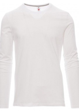 - PINETA Μακρυμάνικο μπλουζάκι PAYPER 20004100 White