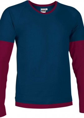 T-Shirt DENVER Valento CAVADENMG Orion Navy Blue-Mahogany Garnet