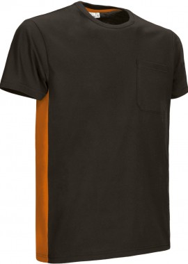 T-Shirt THUNDER Valento CAVATHUNN Black-Party Orange