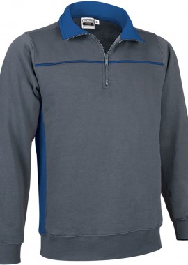 Φούτερ THUNDER Valento SUVATHUGY Cement Grey-Royal Blue