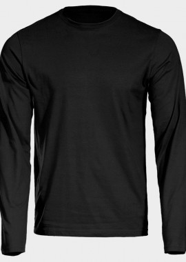 Μπλουζάκι με μακριά μανίκια KAOS STENSO 02002314 Black