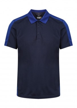 Contrast Coolweave Polo Regatta Professional TRS174 Navy/New Royal
