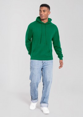 Iconic 250 Hooded Sweat Fruit of the Loom 0622940 College Green