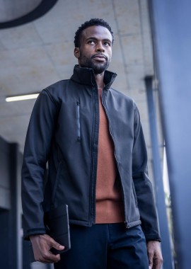 - Ablaze 3 Layer Softshell Jacket Regatta Professional TRA610 Black/Black