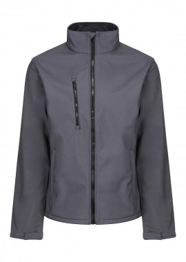 - Ablaze 3 Layer Softshell Jacket Regatta Professional TRA610 Seal Grey/Black