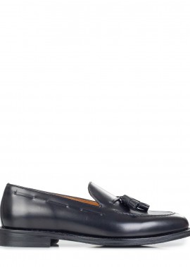 Μοκασίνια ανδρικά Berwick Μαύρο HO437 Box Calf Black 4949 100