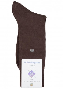 Κάλτσες ανδρικές Burlington Καφέ 5043 Dublin 100