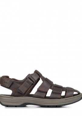 Πέδιλα-Σανδάλια ανδρικά Clarks Καφέ 26176900 Saltway Core 262