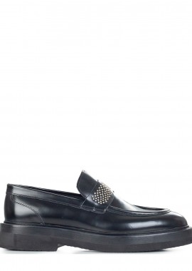 Classico Uomo - Μοκασίνια ανδρικά Classico Uomo Μαύρο 96-312 CLU.00260 100