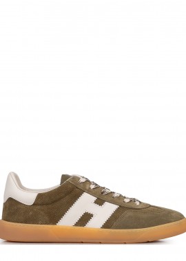 Sneakers ανδρικά Hogan Λαδί HXM6470FB60UWX419L Hogan Cool Allacciato H 262