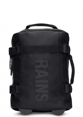 Rains - Travel Luggage ανδρικά Rains Μαύρο RNSSS241479001 Black Texel Cabin Bag Mini W3 100