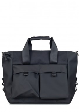 Travel Luggage ανδρικά Rains Μαύρο 12970-01 Otaru Weekend Bag Small W3 261