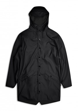Αδιάβροχα ανδρικά Rains Μαύρο 12020-01 Long Jacket W3 261