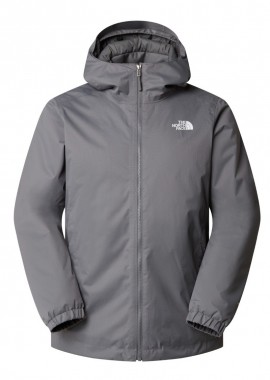 NORTH FACE - ΑΝΔΡΙΚΟ ΜΠΟΥΦΑΝ THE NORTH FACE QUEST INSULATED ΚΑΝΟΝΙΚΗ ΓΡΑΜΜΗ ΑΝΘΡΑΚΙ