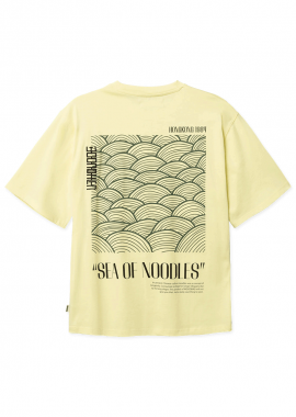 ΑΝΔΡΙΚΟ T-SHIRT WOODBIRD BAINE SEA ΜΕ ΤΥΠΩΜΑ ΚΙΤΡΙΝΟ