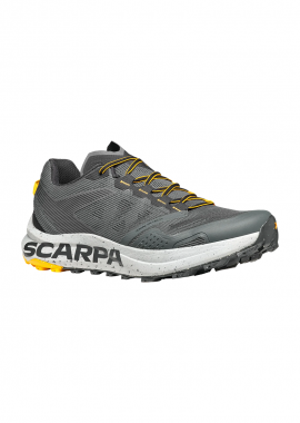SCARPA - ΑΝΔΡΙΚΑ ΠΑΠΟΥΤΣΙΑ SCARPA SPIN PLANET SNEAKERS TRAIL RUNNING ΓΚΡΙ/ΚΙΤΡΙΝΟ