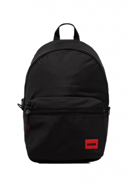 ΑΝΔΡΙΚΟ ΣΑΚΙΔΙΟ ΠΛΑΤΗΣ HUGO ETHON BACKPACK ΜΑΥΡΟ