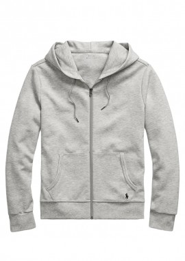 POLO RALPH LAUREN - ΑΝΔΡΙΚΗ ΖΑΚΕΤΑ POLO RALPH LAUREN HOODIE ΓΚΡΙ