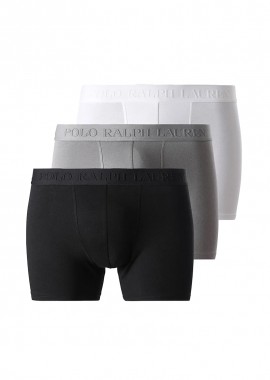 ΑΝΔΡΙΚΑ ΕΣΩΡΟΥΧΑ POLO RALPH LAUREN BOXER BRIEF 3 ΤΜΧ ΠΟΛΥΧΡΩΜΟ