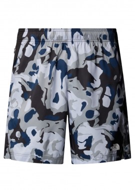 ΑΝΔΡΙΚΗ ΒΕΡΜΟΥΔΑ THE NORTH FACE MA 24/7 IN SHORTS AOP / ΚΑΝΟΝΙΚΗ ΓΡΑΜΜΗ ΜΑΥΡΟ