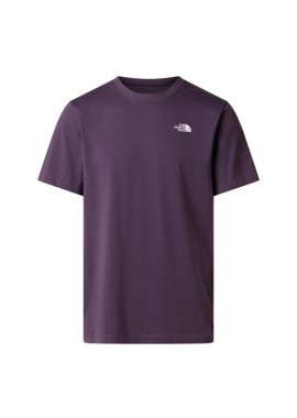 NORTH FACE - ΑΝΔΡΙΚΟ T-SHIRT THE NORTH FACE EVOLUTION SIMPLE DOME ΚΟΝΤΟΜΑΝΙΚΟ ΜΩΒ